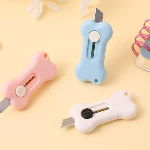 Cute Cat Paw Utility Knife Kawaii Mini Portable Paper Cutter Letter