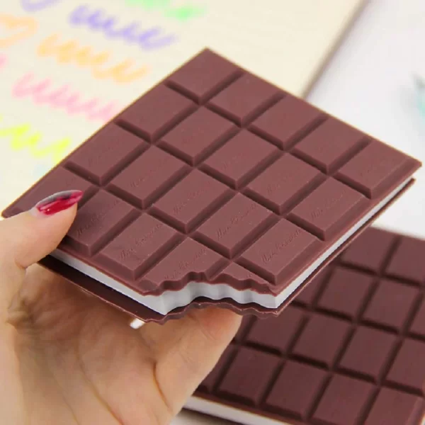scented chocolate notebook