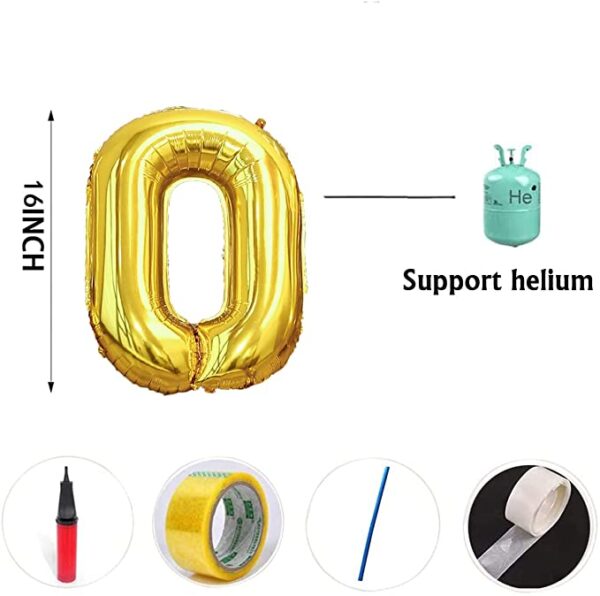 Foil Balloon - Golden 16 inch