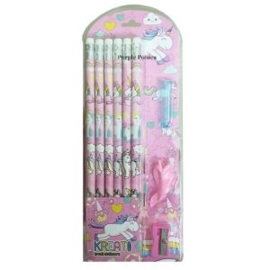 Unicorn Pencils Gift Set – Set of 15