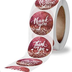 Thank You Sticker Roll – Sparkling