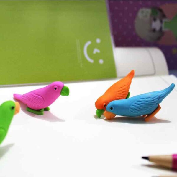 Parrot Eraser – Fancy Erasers