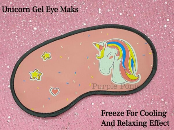 Sleeping Unicorn Blindfold Gel Eye Mask