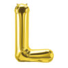 Foil Balloon – Golden ‘L’ 16 inch