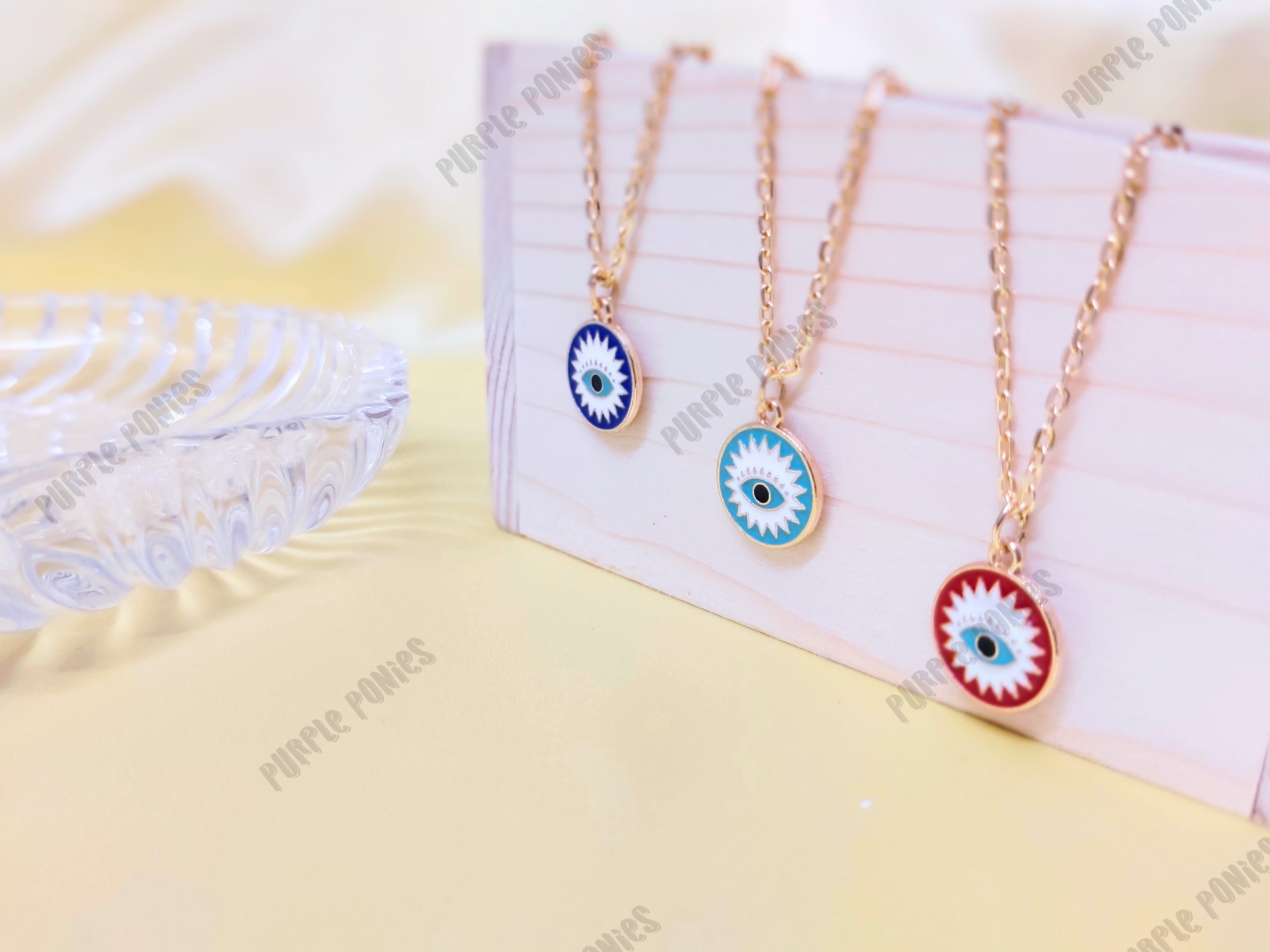 A-z Custom Initial Evil Eye Necklace | Gold-plated Letter Necklace | All  Alphabets