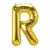 Foil Balloon – Golden ‘R’ 16 inch