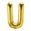 Foil Balloon – Golden ‘U’ 16 inch