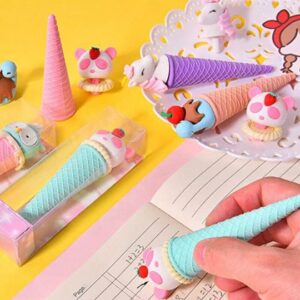 Animal Ice-cream Eraser